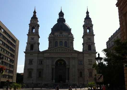 Bazilika svatého Štěpána v Budapešti v Maďarsku