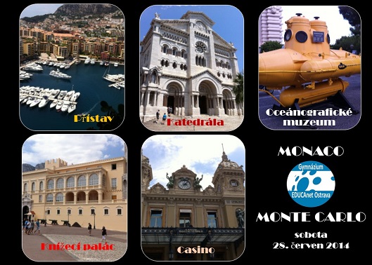 Předávání vysvědčení v Monacu na Azurovém pobřeží