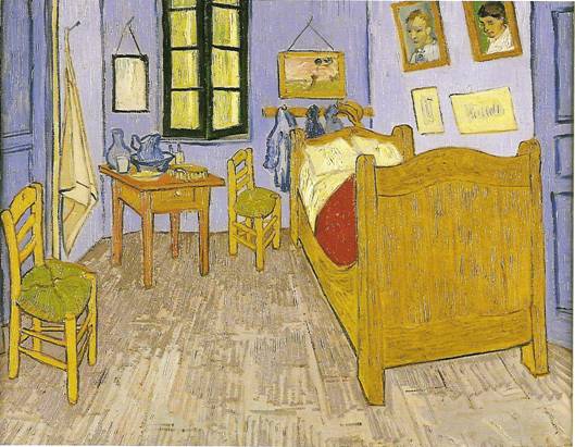 Gogh Vincent Willem van: Malířova ložnice, 1889