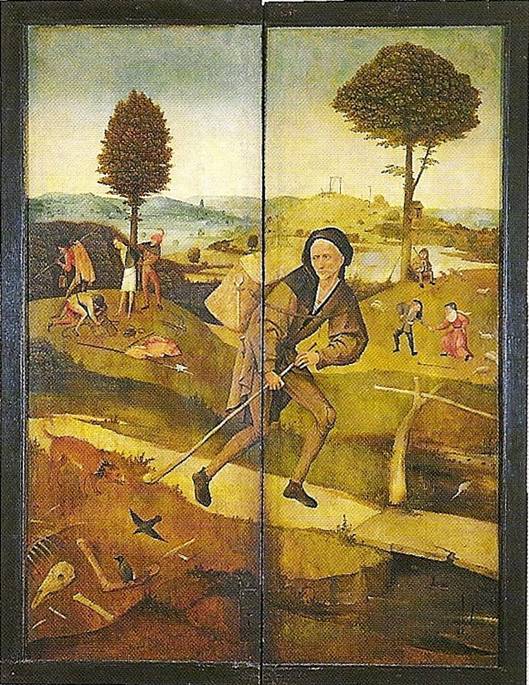 Bosch Hieronymus: Cesta života, kolem 1500-1502, 135 x 90 cm