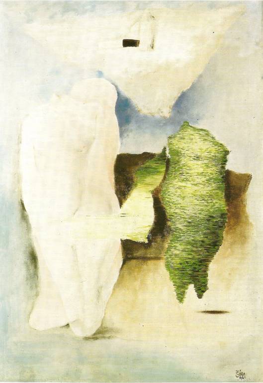 Šíma Josef, Krajina s torzem, 1931, 145 x 97 cm