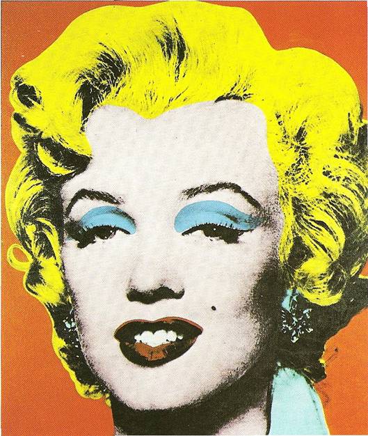 Warhol Andy: Marylin, 1964, stotisk, 102 x 102 cm 