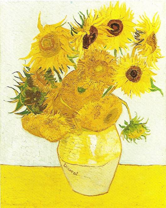 Gogh Vincent Willem van: Slunečnice, 1888, 91 x 72 cm
