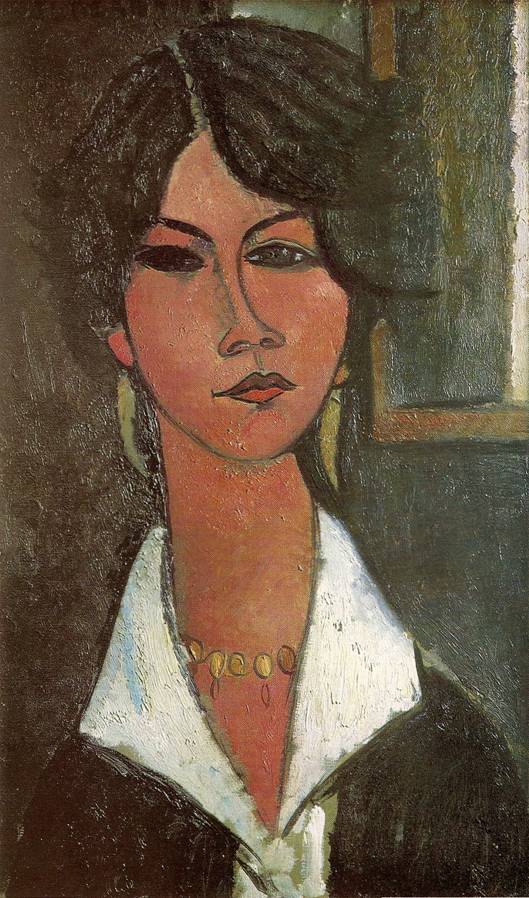 Modigliani Amedeo: Alanka Almaisa (Koln nad Rnem, Wallraf-Richartz-Museum)