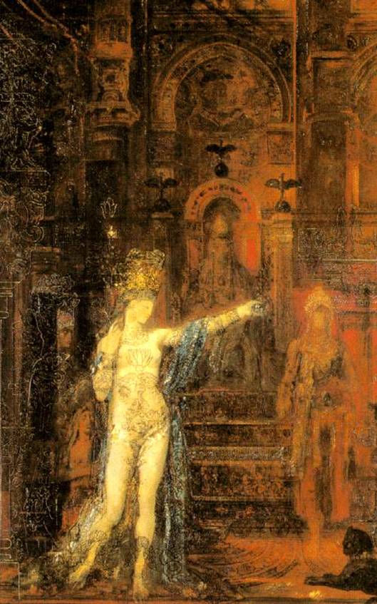 Moreau Gustave: Salome, 1876, 143 x 103 cm