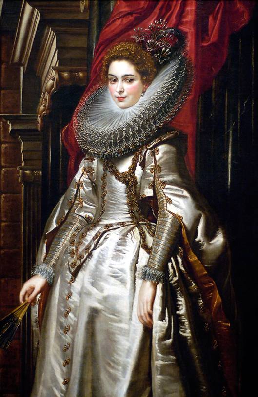 Rubens Peeter Paulus: Markýza Brigida Spinola Doria, 1606, 152 x 99 cm