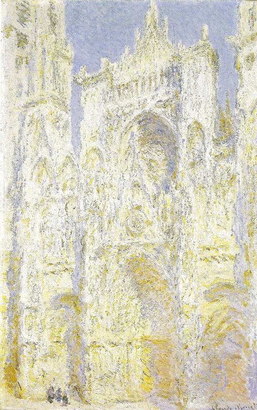Monet Claude: Katedrla vRouenu, zpadn prel za svitu, 1894, 100 x 66 cm