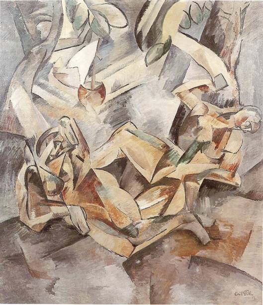 Filla Emil: Dvě ženy, 1912 (Moravská galerie, Brno)