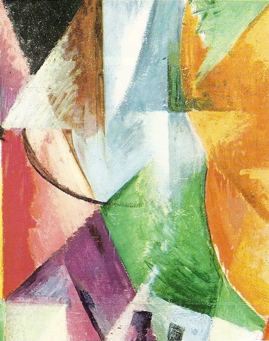 Delaunay Robert: Okno, 1912 (Bentky, sbrka Peggy Guggenheimov)