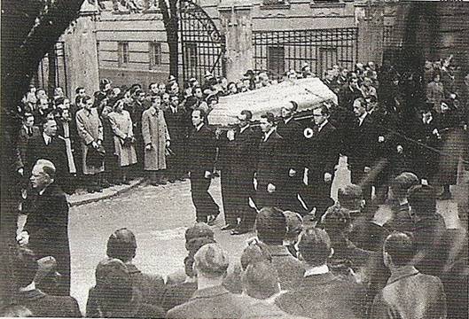 Pohřeb Jana Opletala