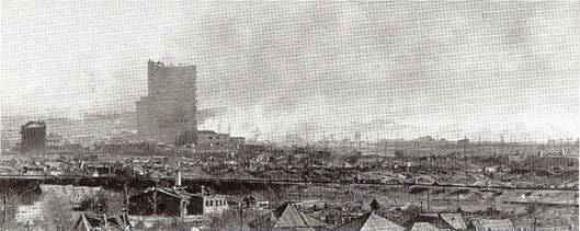 Hořící Stalingrad