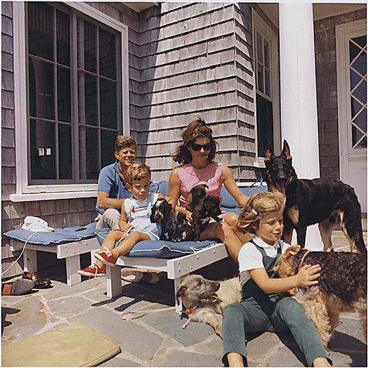 Kennedyho rodina v roce 1963