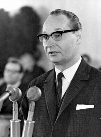 Alexander Dubček v dubnu 1969