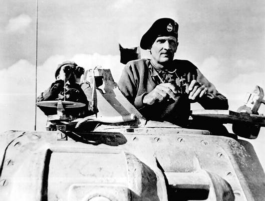 Montgomery v severní Africe v roce 1942