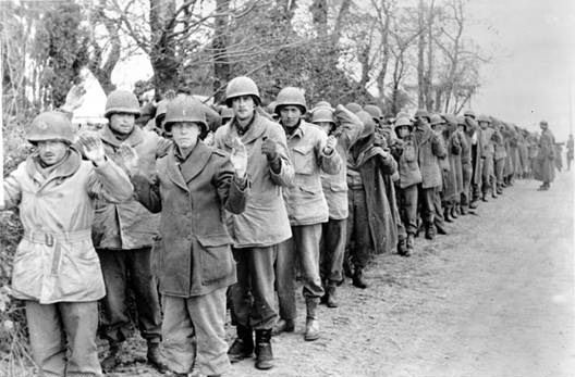 Američtí váleční zajatci ze dne 22. prosince 1944