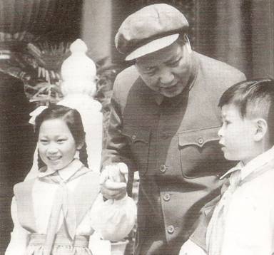 Mao Ce-tung s pionýry