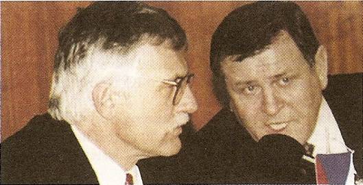 Václav Klaus a Vladimír Mečiar
