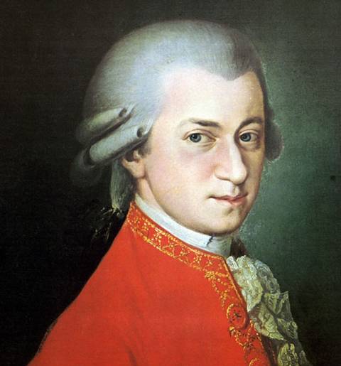 Hudební skladatel Wolfgang Amadeus Mozart