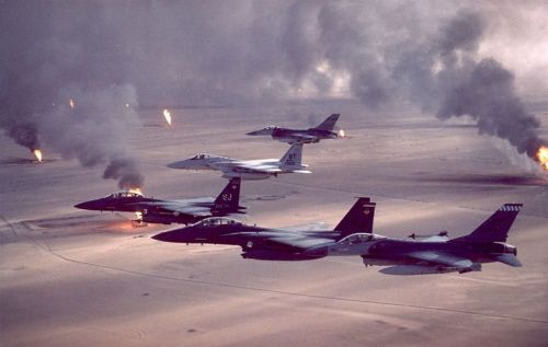 Operace pouštní bouře v roce 1991