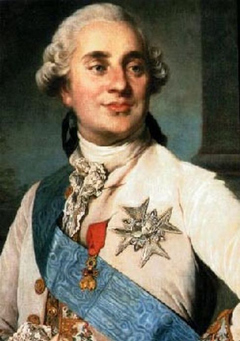 Francouzský král Ludvík XVI. 