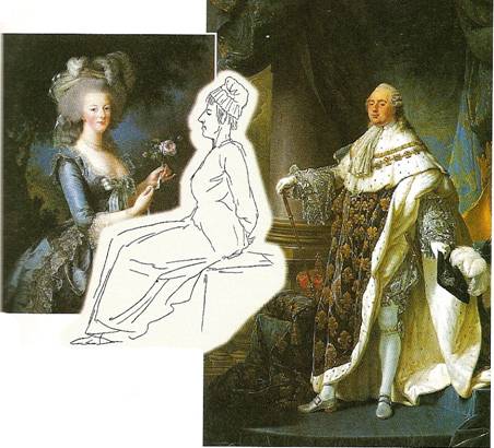 Marie Antoinetta a Ludvík XVI.