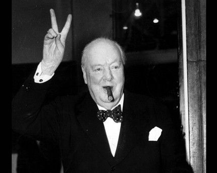 Sir Winston Churchill byl milovníkem doutníků