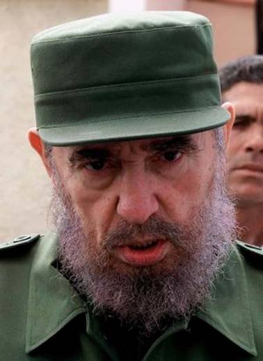 Kubánský vůdce Fidel Castro