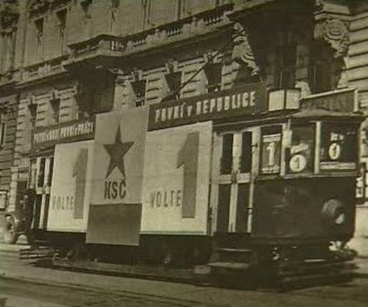 Volební kampaň KSČ před volbami v květnu 1946