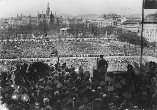 Hitlerova řeč ve Vídni 15. března 1938
