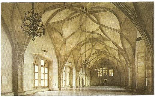 Vladislavský sál v královském paláci na Pražském hradě