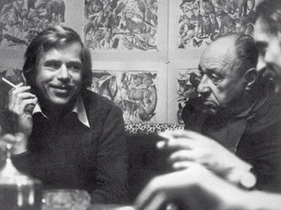 František Kriegel a Václav Havel