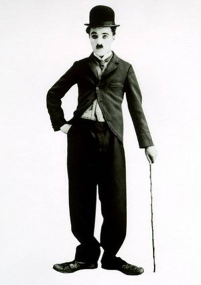 Charakteristický Charles Chaplin (1910)