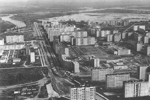 Černobyl – město na Ukrajině