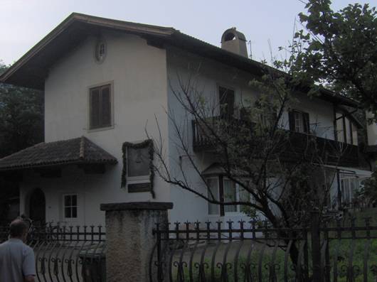 Dům v Brixenu, ve kterém bydlel Karel Havlíček Borovský v době svého vyhnanství