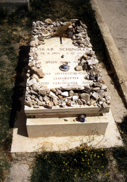 Schindlerův hrob v Jeruzalémě
