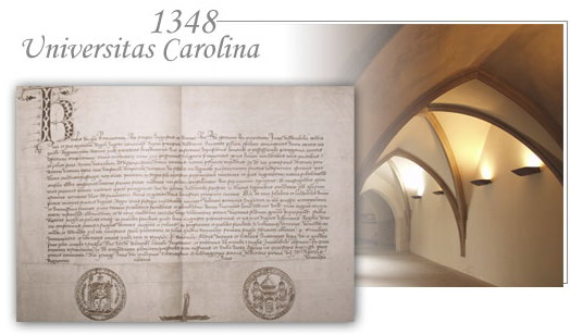Karlova univerzita - rok založení 1348
