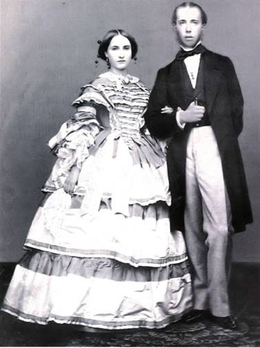 Maxmilián Habsburský a Charlotta Belgická