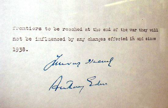 Dopis Anthony Edena Janu Masarykovi