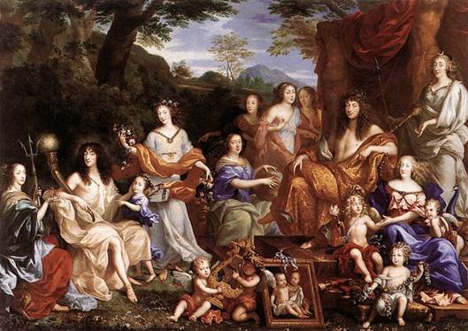 Královská rodina 1670