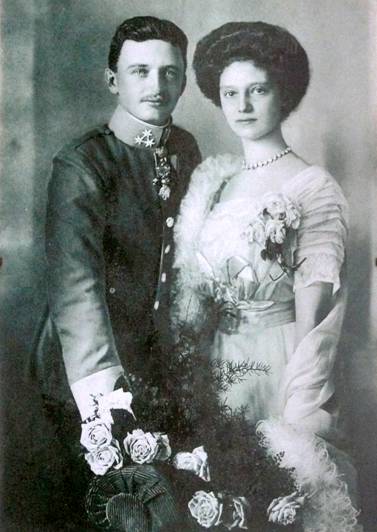 Karel a jeho manželka Zita