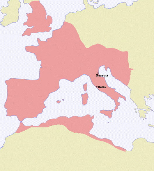 Imperium Romanum Occidentale - zpadomsk e