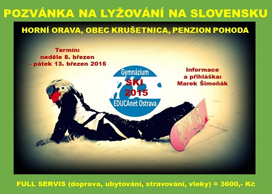 Lyžování na Slovensku v roce 2015