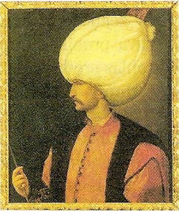 Turecký sultán Süleyman I. 