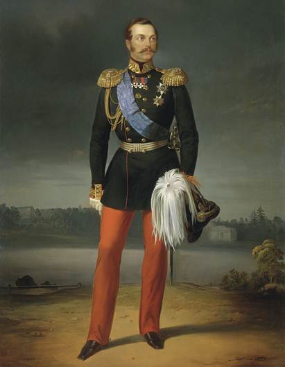 Ruský car Alexandr II. 