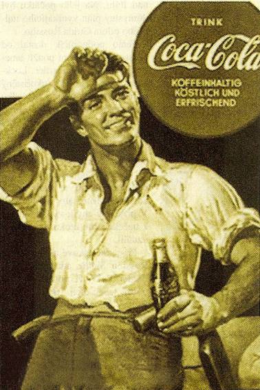 Reklamn plakt Coca-coly vNmecku (1939)