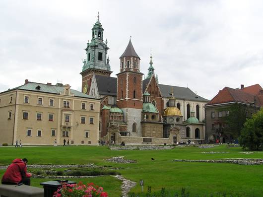 Královský hrad Wawel v Krakově