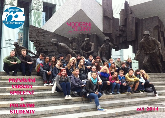 Poznávání Varšavy společně s polskými studenty